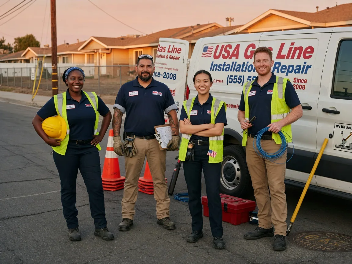 Gas Line Installation company in Castle, OK